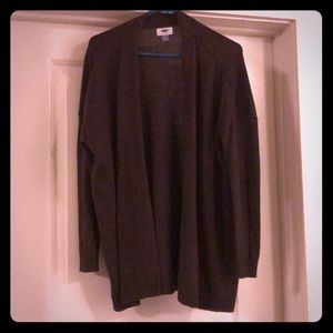 Dark purple cardigan